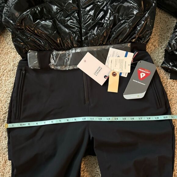 Perfect Moment Brooke Ski Suit Black Quilted NWT XL Waterproof - Picture 11 of 12